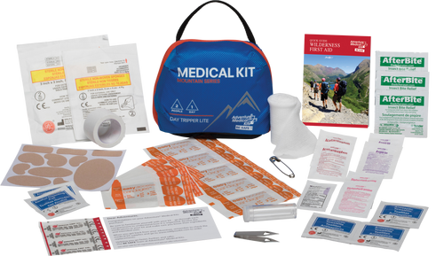 Adventure Medical Kits 01001000 Day Tripper Lite Medical Kit Treats Injuries/Illnesses 0.20 lbs 707708010002