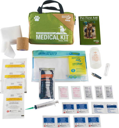 Adventure Medical Kits 01350115 Trail Dog Medical Kit Treats Injuries 0.75 oz 707708050152