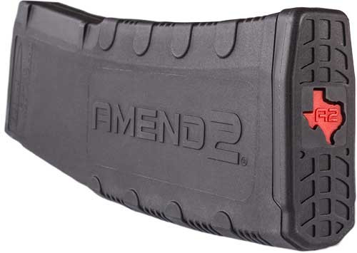 AMEND2 AR-15 MAGAZINE 5.56X45 30RD POLYMER BLACK TX EDITION