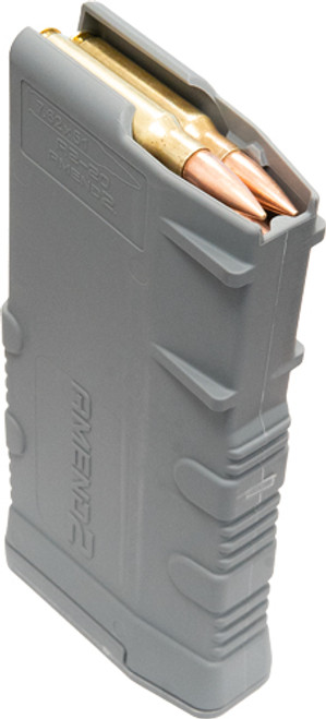 AMEND2 AR-10 SR-25 MAG 7.62x51 20RD POLYMER GRAY