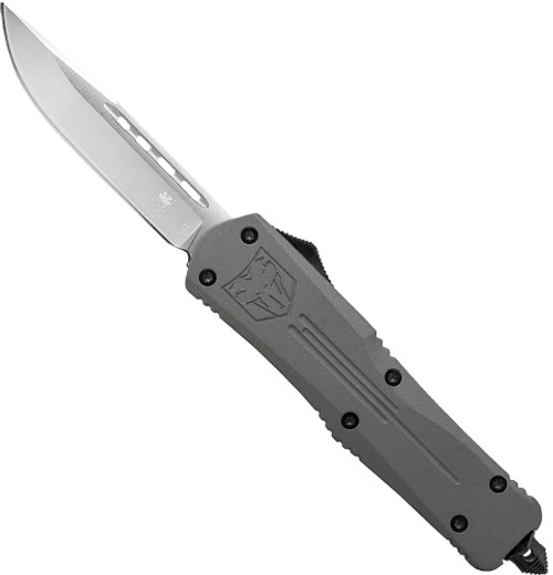 COBRATEC MEDIUM FS3 OTF GREY 3 D2 DROP POINT