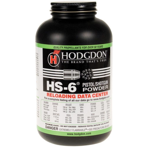 Hodgdon HS-6 Shotshell & Handgun Powder 1 lb