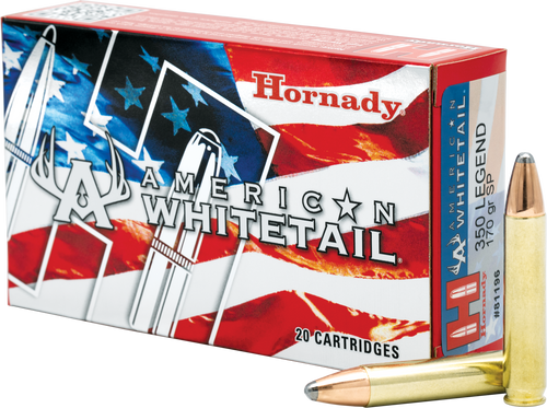 Hornady 81196 350 Legend Rifle Ammo 170gr 20 Rounds 090255811964