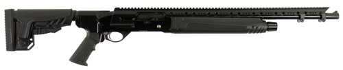 Hatfield Gun Company USA12T SAS 12 Gauge 3" 20" 4+1 Black Black 5 Position Stock Full Length Rail