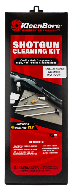 Kleen-Bore SHO1220 12,20 Gauge Gun Care Cleaning Kit 32" 026249906507