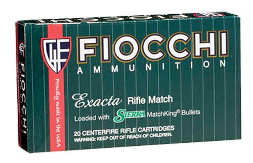 Fiocchi 223MKC Exacta Match 223 Rem/5.56NATO 69 GR Boat Tail Hollow Point (BTHP) 20 Bx