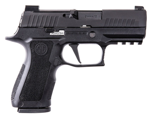   Sig Sauer 320XC9BXR3R2 P320 XCompact 9mm Luger 3.60" 15+1 Black Nitron Stainless Steel Black Modular Polymer Grip