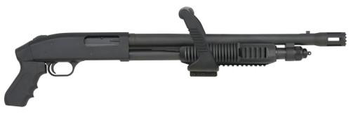590 CHAINSAW 12/18.5 BL/SYSTAND-OFF BBL/TRI-RAIL FORENDChainsaw Forend GripStand-Off Barrel/BreacherTri-Rail Forend 6428