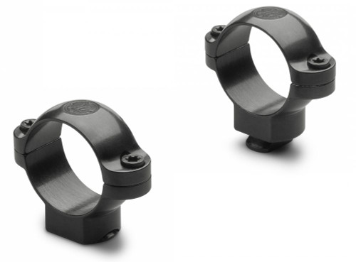 RINGS STD 1 HIGH MATTEMATTE BLACKForged and Machined SteelWindage Adjustable.90 Height
