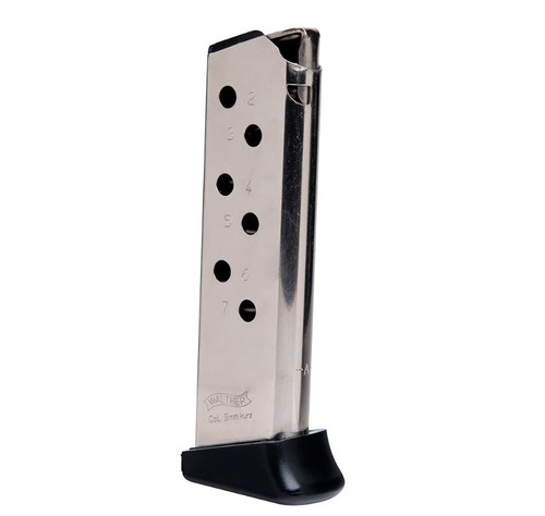 MAGAZINE PPK/S 380ACP 7RD FRFINGER RESTFinger Rest