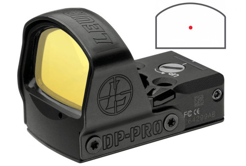 DELTAPOINT PRO REFLEX 2.5MOAILLUM RETICLE | MATTE BLACKTop Access Battery CompartmentMotion Sensor Technology (MST)