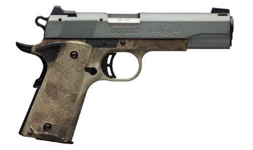 1911-22 BL SPEED 22LR CMPT   #A-TACS CAMO FRAME | GRAY SLIDEGrip SafetySkeletonized HammerA-TACS AU Frame 8607