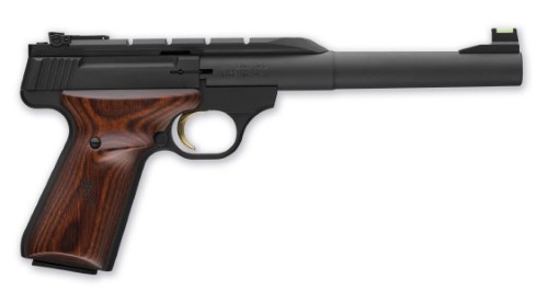 BUCKMARK HUNTER 22LR 7.25 ASHEAVY TAPERED ROUND BULL BBLIntegral Scope BaseHeavy BarrelIncludes Pistol Rug 3162