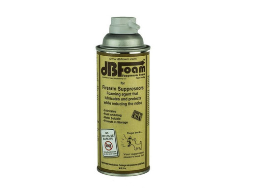 DB SUPPRESSOR FOAM 4OZ3-5 dB Reduction w/10 ShotsReduces First Round Pop4 oz. Can