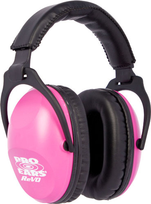 PRO EARS REVO EAR MUFF PASSIVE NEON PINK