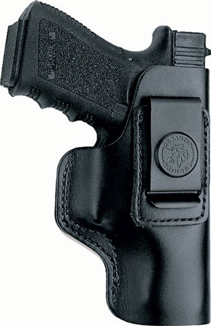 DESANTIS INSIDER HOLSTER IWB RH LEATHER 1911 3-3.5 BLACK