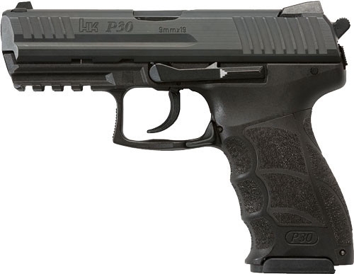 HK P30 V3 DA/SA TRIGGER 9MM 3.85 BBL NS 3-17RD BLK