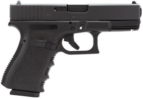 Glock -PI2350201 G23 Standard  *CA Compliant* 40 S&W Double 4.01 10+1 Black Polymer Grip/Frame Grip Black Slide