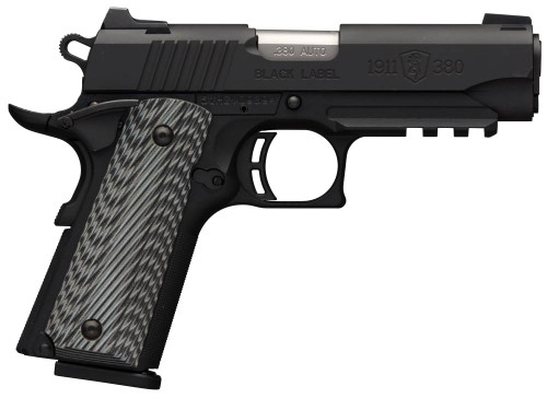 1911-380 380ACP CMP G10 RL NS#COMPOSITE GRIPS|RAIL|NIGHT SGTFrame RailSkeletonized HammerExtended Slide Release