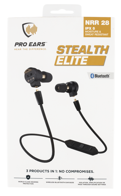 Pro Ears Behind The Head PEEBBLKE Shooting Hearing Protection 751710508033