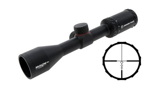 BRUSHLINE PRO 3-9X40 1 SLUGRIFLESCOPEWaterproof/ShockproofSecond Focal PlaneSpring-Loaded Zero Reset