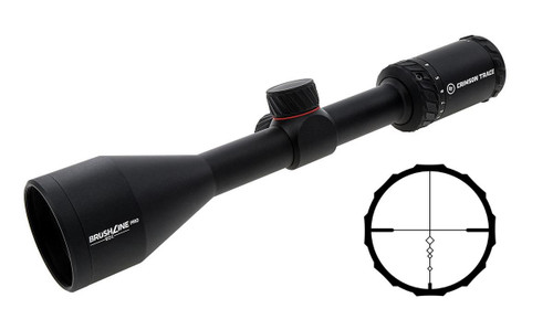 BRUSHLINE PRO 3-9X50 1 PRORIFLESCOPEWaterproof/ShockproofSecond Focal PlaneSpring-Loaded Zero Reset