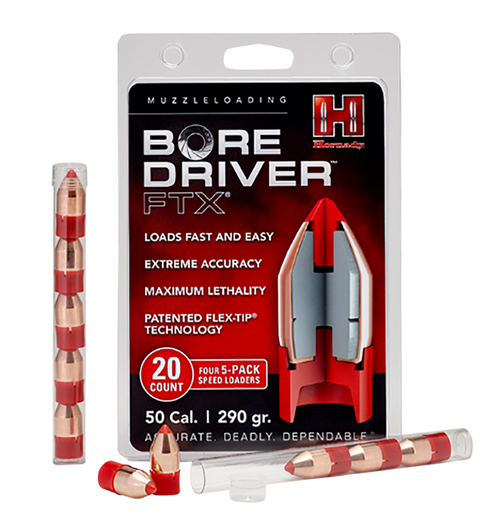 Hornady 67713 50 Cal Black Powder Bullet/Projectile 20 Per Box 090255677133