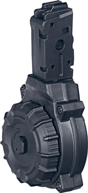 PRO MAG MAGAZINE SIG MPX 9MM 30-ROUND DRUM BLACK POLYMER