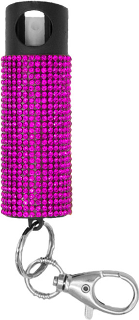 GUARD DOG BLING IT ON PEPPER SPRAY W/ BLING DESIGN PINK