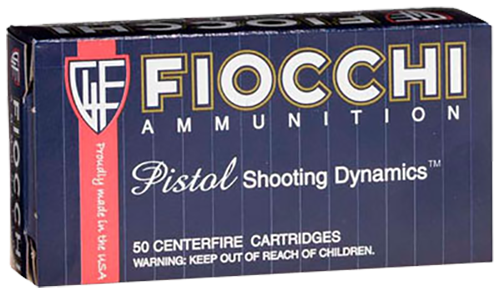 Fiocchi 9APB -Shooting Dynamics  9mm Luger 124 GR Full Metal Jacket (FMJ) 50 rounds