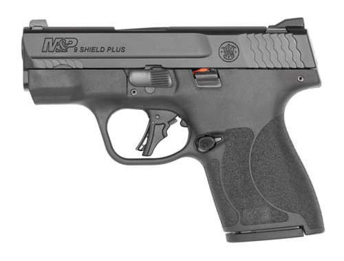 SHIELD PLUS 9MM 3.1 10+113249 | NO THUMB SAFETYFlat Face TriggerEnhanced Grip Texture