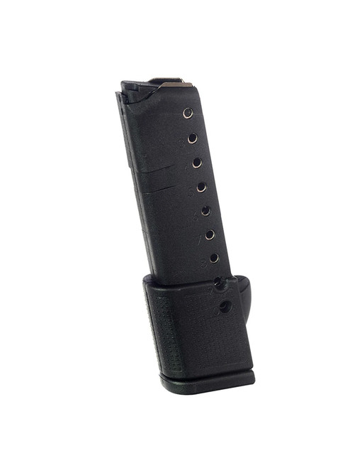 PROMAG GLK 42 380ACP MAG 10RDBLACK POLYMERBlued SteelFits Glock 42