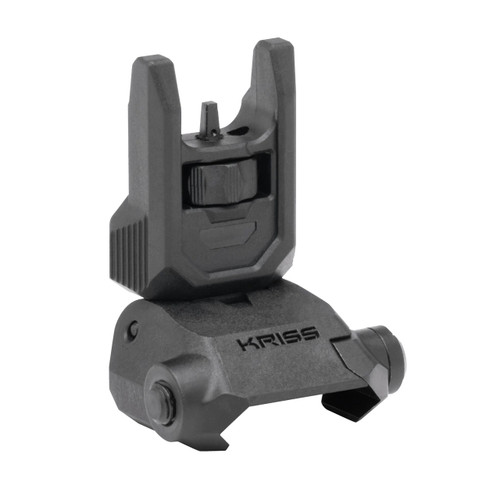 FRONT FLIP-UP SIGHT BLK STEELDA-FSBL00Elevation AdjustableFolding Steel SightMounts to a Picatinny Rail