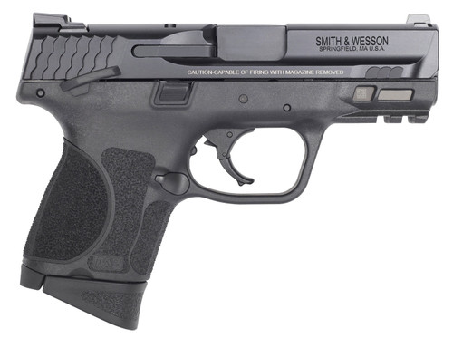   Smith & Wesson 13010 M&P M2.0 Sub-Compact *MA Compliant 9mm Luger 3.60" 10+1 Black Black Armornite Stainless Steel Slide Black Interchangeable Backstrap Grip (Manual)