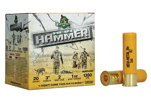 HEVI-SHOT HEAVY HAMMER 20GA. 3 1OZ. #3 25-PACK