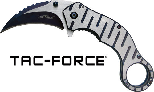 MC TAC-FORCE 2.5 HAWKBILL BLADE FOLDER GREY/BLACK