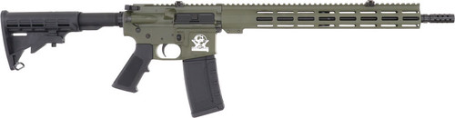 GLFA AR15 RIFLE .223 WYLDE 16 1:8 NIT BBL OD GREEN