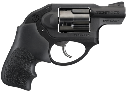 Ruger 5456 LCR 9mm Luger 1.87" Matte Black Barrel, 5rd PVD Finished Cylinder, Matte Black 400-Series Stainless Steel Concealed Hammer Frame, Hogue Monogrip, Transfer Bar Safety