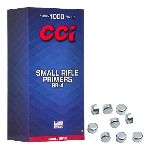 CCI BR-4 Bench Rest Small Rifle Primers 1000 Count