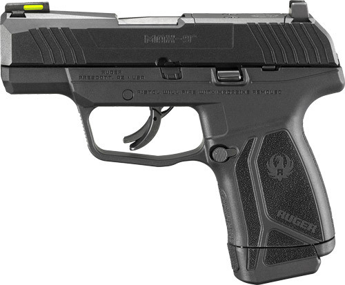 RUGER MAX-9 PRO 9MM DAY/NIGT SIGHT 12-SHOT OPTIC READY