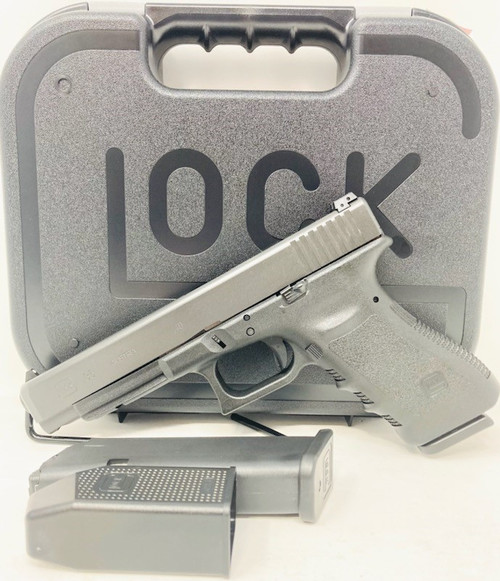 Glock PI3530101 G35 Gen3 Competition *CA Compliant 40 S&W 5.31" Barrel 10+1, Black Frame & Slide, Finger Grooved Rough Texture Grip, Adjustable Sights, Safe Action Trigger Glock PI3530101 G35 Gen3 Competition *CA Compliant 40 S&W 5.31" Barrel 10+1, Black Frame & Slide, Finger Grooved Rough Texture Grip, Adjustable Sights, Safe Action Trigger