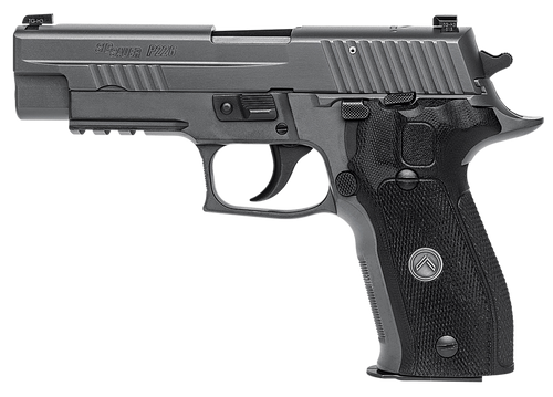 Sig Sauer 226RM9LEGION P226  Full Size Legion MASSACHUSETTS Compliant Single/Double 9mm Luger 4.40 10+1 Black G10 Grip Gray PVD Stainless Steel