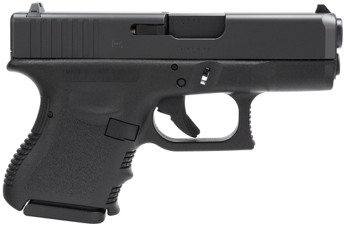 Glock PI2750201 G27 Gen3 Subcompact *CA Compliant 40 S&W 3.43" Barrel 9+1, Black Frame & Slide, Finger Grooved Textured Polymer Grip, Safe Action Trigger