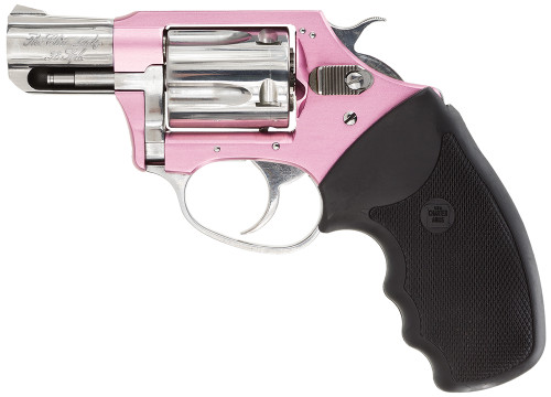   Charter Arms 53839 Undercover Lite Chic Lady 38 Special 5rd 2" High Polished Stainless Cylinder & Barrel Pink Aluminum Frame Black Rubber Grip