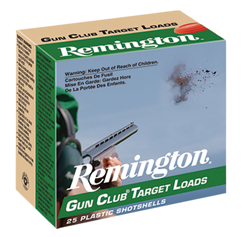 Remington 20243 12 Gauge Lead Load Shotgun Ammo #8 2.75" 1 1/8 oz 25 Rounds 047700525204