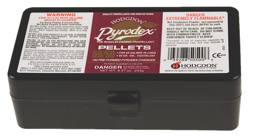 Hodgdon P5050 Pyrodex 50 Cal 50 Grain 100 Box