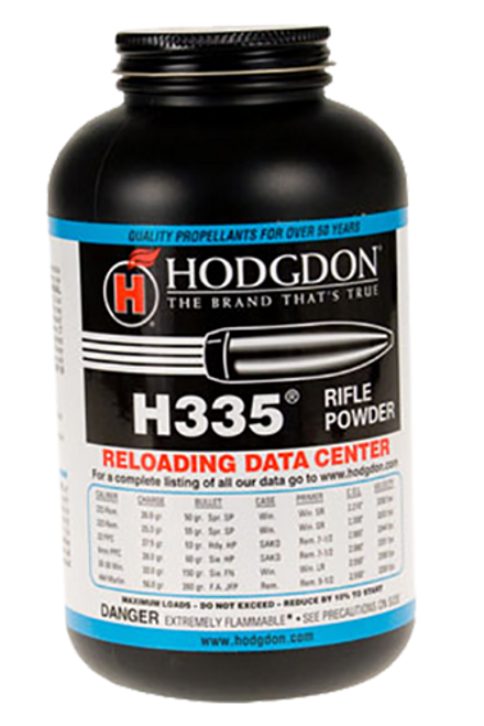 Hodgdon 3358 Spherical H335 Rifle 8 lbs  1 Canister