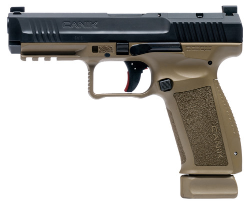 Canik HG5635N Mete SFx 9mm Luger 5.20" 20+1, 18+1 Flat Dark Earth Polymer Frame Black Nitride Steel Slide Flat Dark Earth Interchangeable Backstrap Grip   Canik HG5635N Mete SFx 9mm Luger 5.20" 20+1, 18+1 Flat Dark Earth Polymer Frame Black Nitride Steel Slide Flat Dark Earth Interchangeable Backstrap Grip