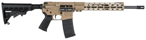   Diamondback DB15SSFDE DB15 5.56x45mm NATO 16" 30+1  Flat Dark Earth 6 Position Stock Black Magpul MOE Grip