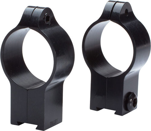 TALLEY 30MM 22 ANSCHUTZ STEEL RIMFIRE RINGS HIGH FOR DVETAIL